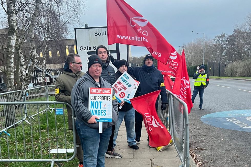 The union has claimed there could be power-cuts as a result of the strike