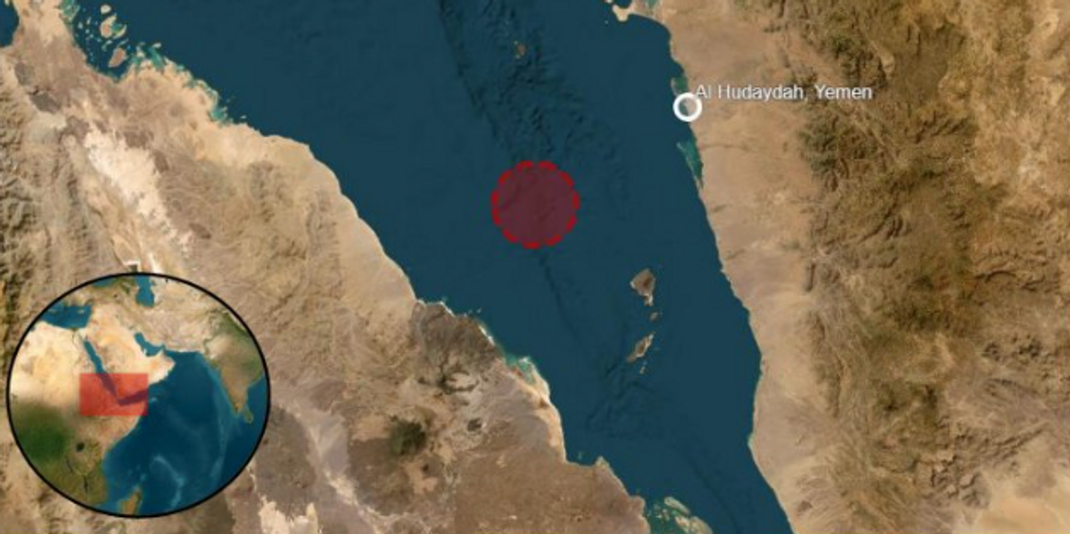 NextImg:Ship comes under barrage of fire after being attacked by 'multiple small vessels' armed with grenades
