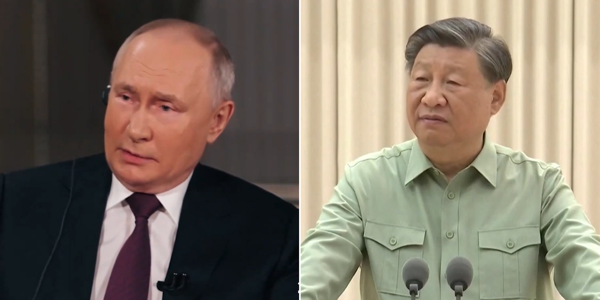 NextImg:Vladimir Putin says West is MORE fearful of China than Russia