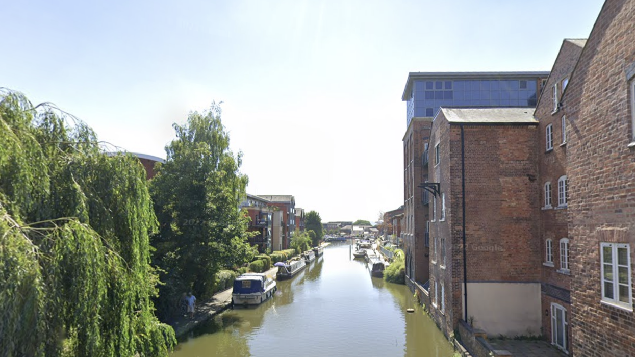The view down towards the Marina