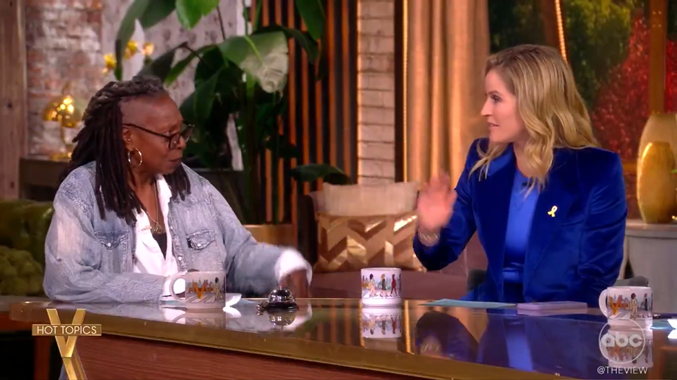 The View: Whoopi Goldberg and Sara Haines