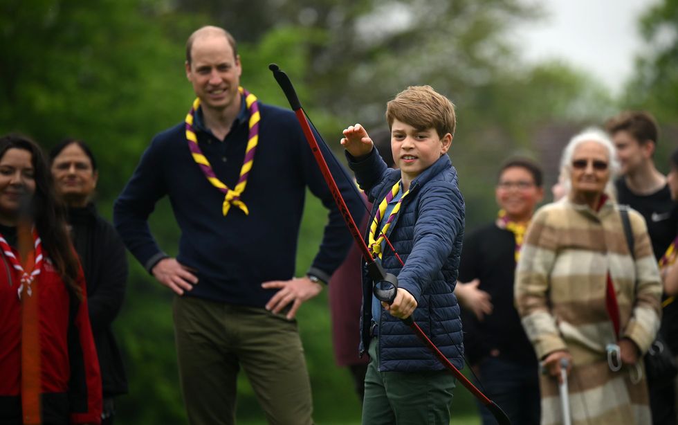 The Waleses have spent the Big Help Out at a Scout hut in Slough