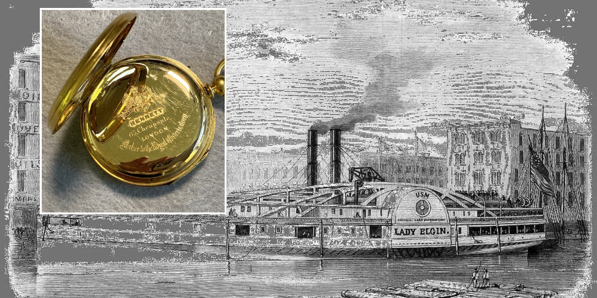 NextImg:Gold watch lost to depths of Lake Michigan finally returns home after sinking with shipwreck 165 years ago