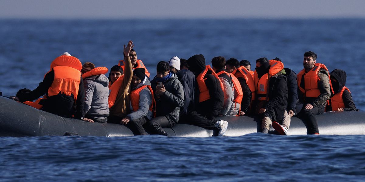 NextImg:Migrant crisis: More than 800 illegal immigrants have crossed the English Channel in small boats since Monday