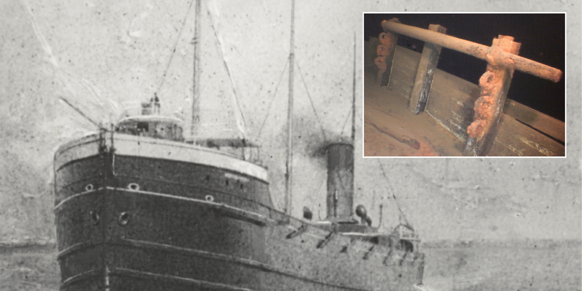 NextImg:Shipwreck: Historic ghost ship found 132 years after sinking 600ft deep in 'Shipwreck Coast'
