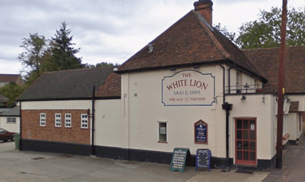 The White Lion in Sible Hedingham