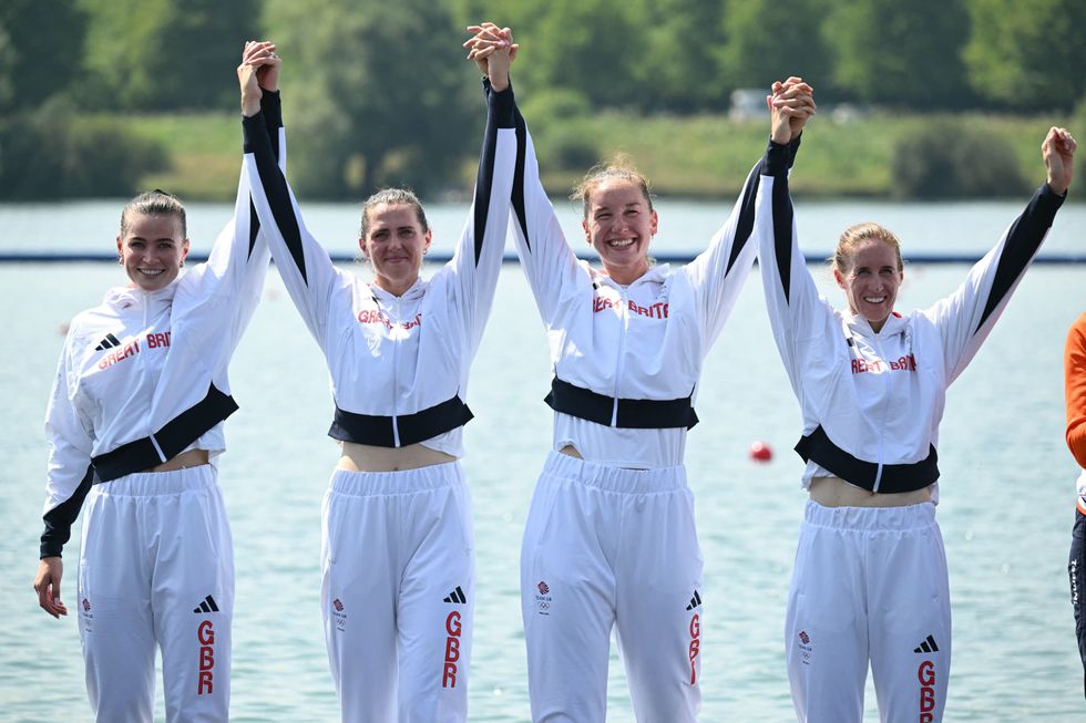 The women\u2019s four won silver in an enthralling race