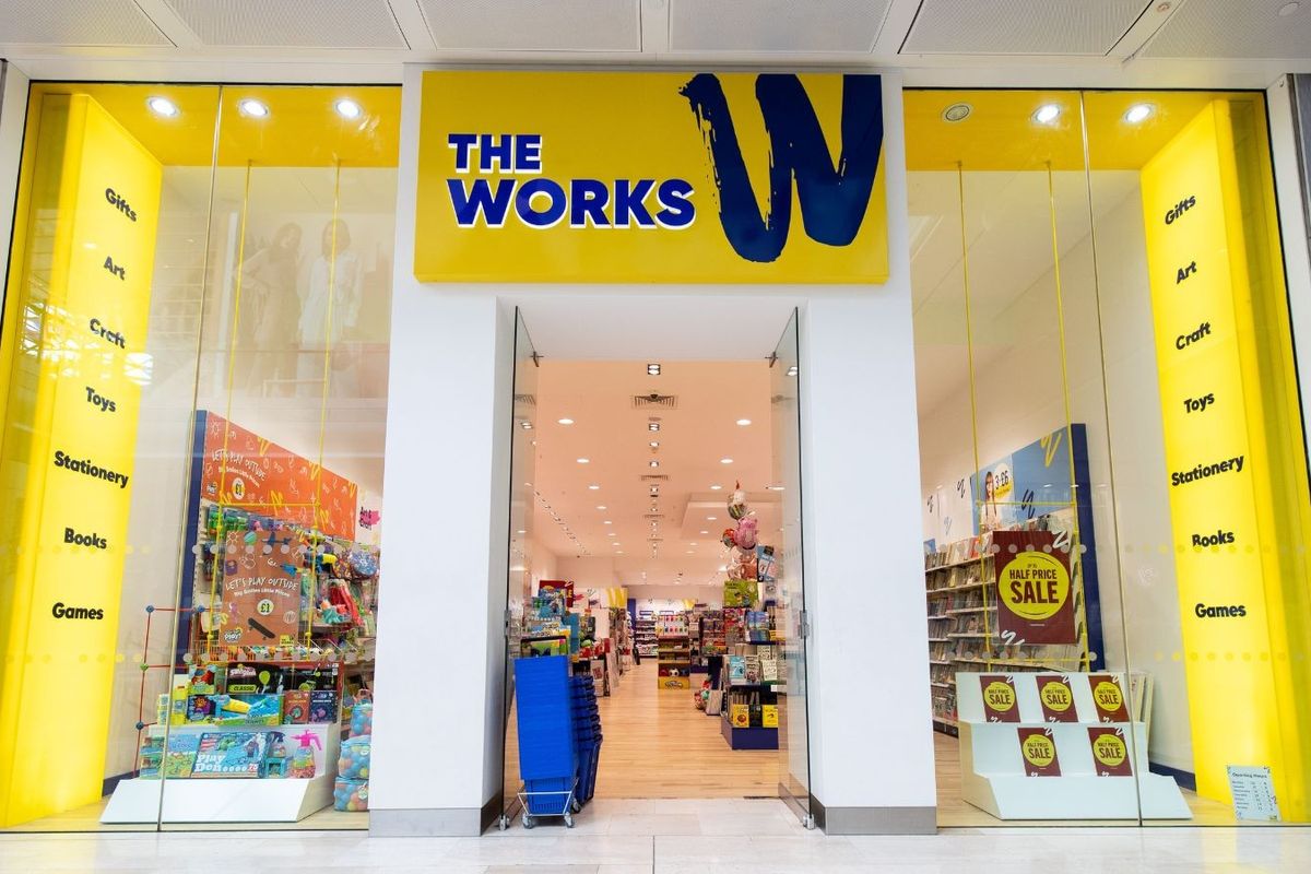 The Works store 