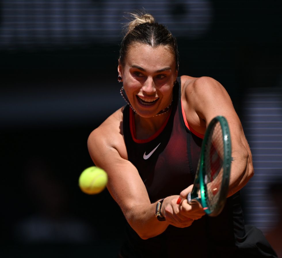 The world No 1 cruised into the second round at Roland Garros with a straight-sets victory over Spain\u2019s Jessica Bouzas Maneiro, winning 6-4, 6-2 in Paris