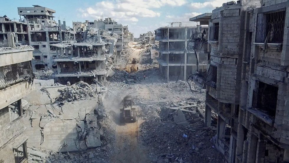 The wreckage seen in Gaza City after two years of war