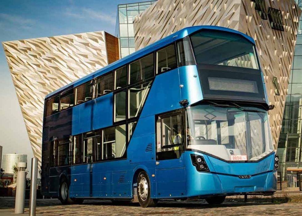 The Wrightbus Streetdeck Electroliner