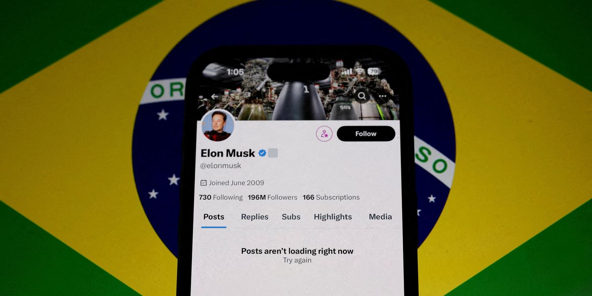 NextImg:Elon Musk suffers another blow in Brazil as Supreme Court seizes $3m from X and Starlink bank accounts
