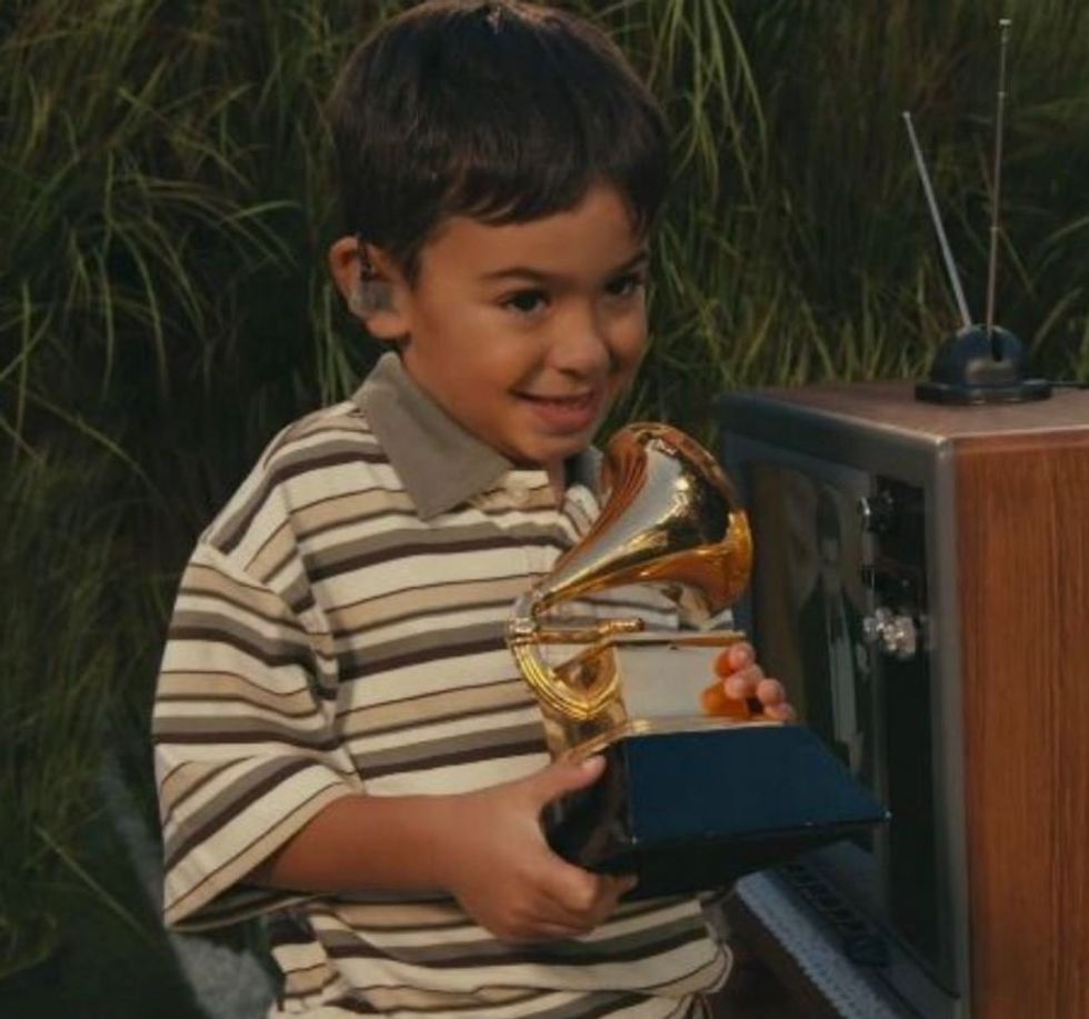 The young boy in Bad Bunny's show was not the Ice detainee