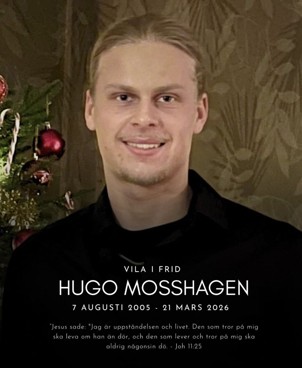 The young goalkeeper's death has sent shockwaves through Sweden