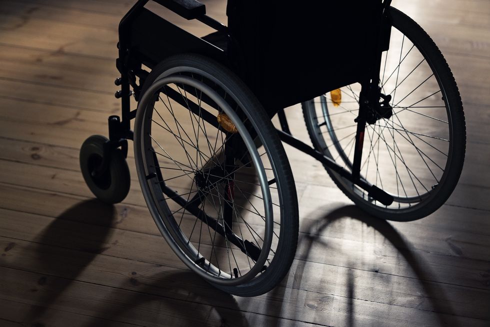 Their daughter was forced into the wheelchair
