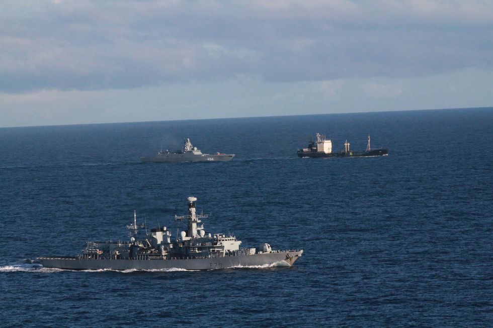 There are fears that the ship may be heading towards China for joint drills.