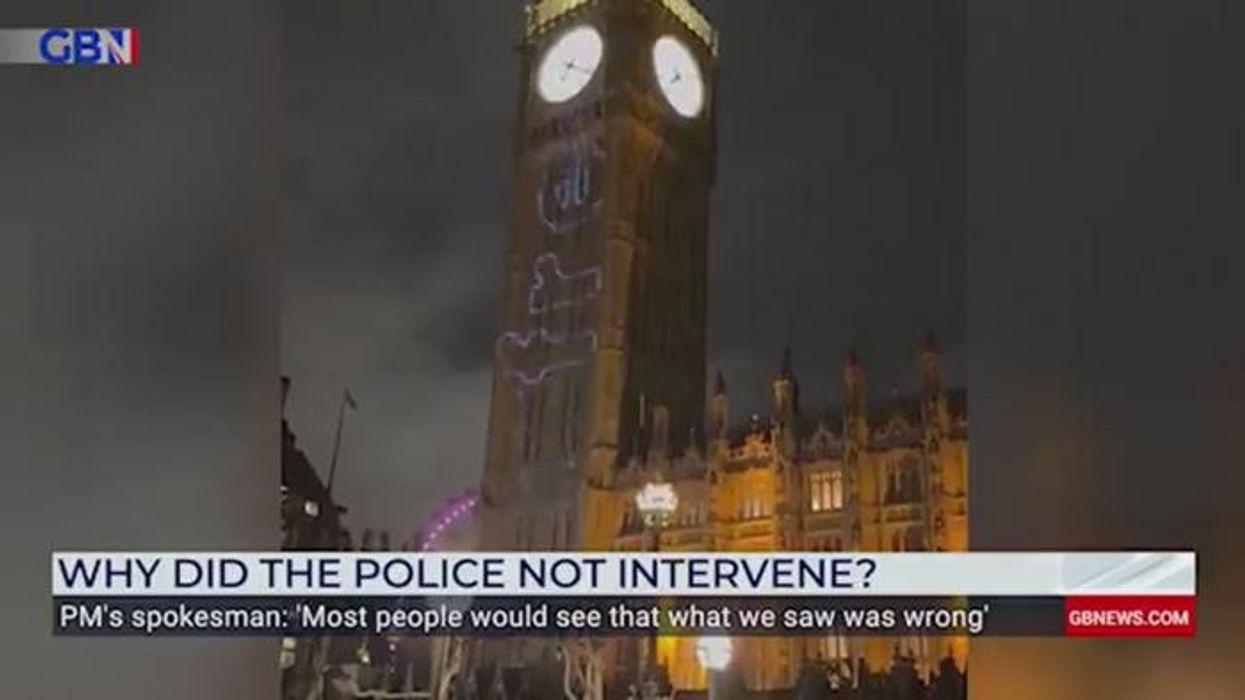 'There is a threatening atmosphere!' Steven Barrett reacts to 'from the river to the sea' being displayed onto Big Ben