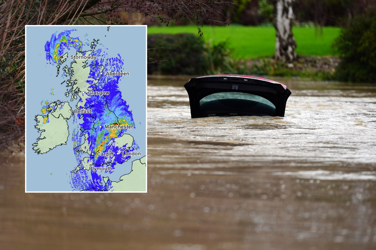 There was heavy rainfall across the country