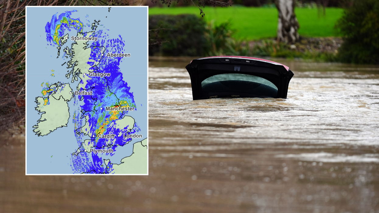 There was heavy rainfall across the country