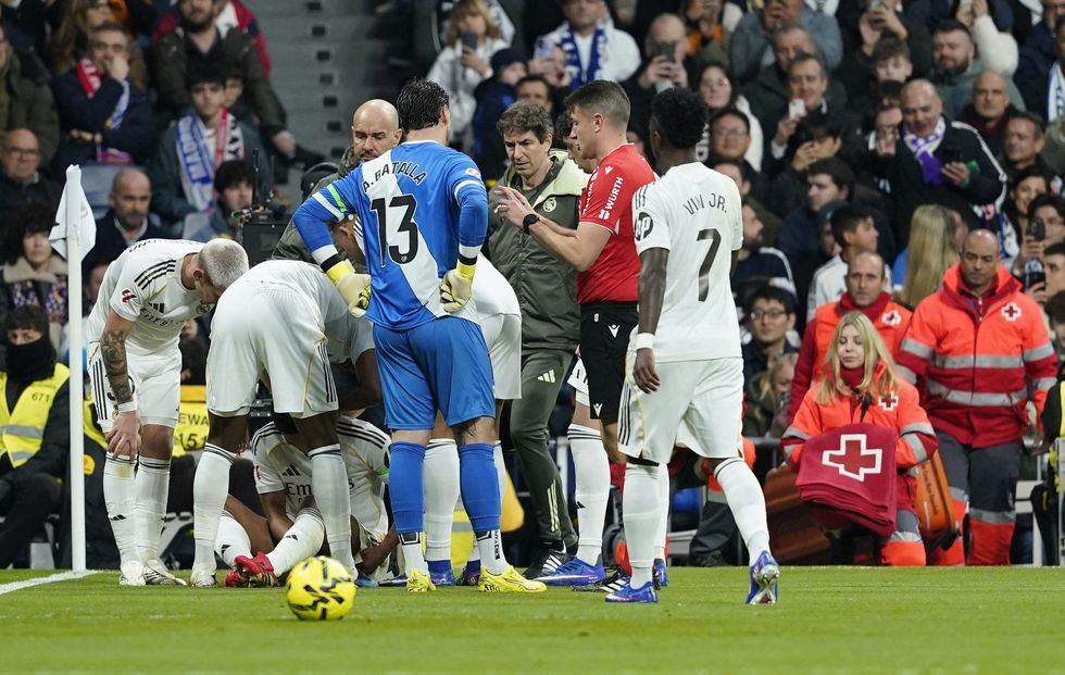 There was major concern over Jude Bellingham after his injury