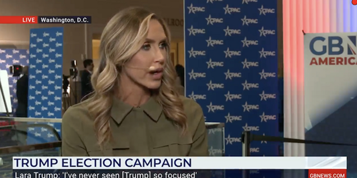 NextImg:Lara Trump: $350M fine for Donald Trump is ‘egregious’ and ‘all about politics’