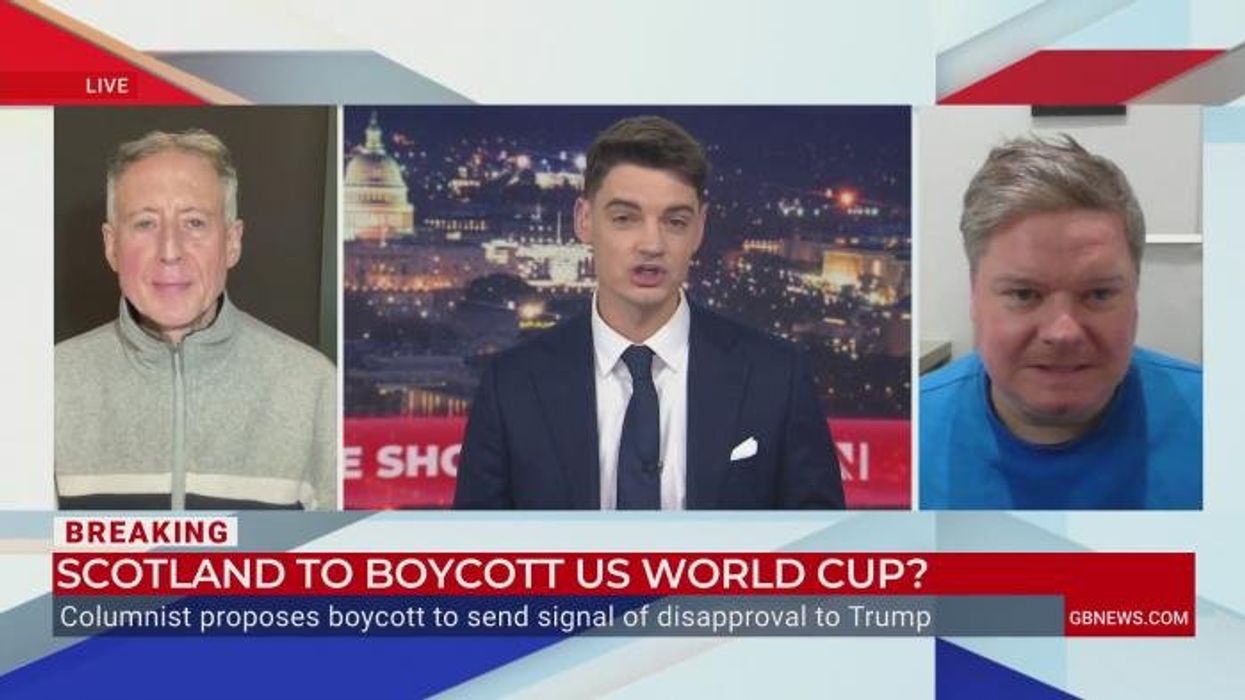 'They are not illegal immigrants, they're football fans!' Ben Leo and Peter Tatchell in fiery showdown over US boycott: 'Come on!'