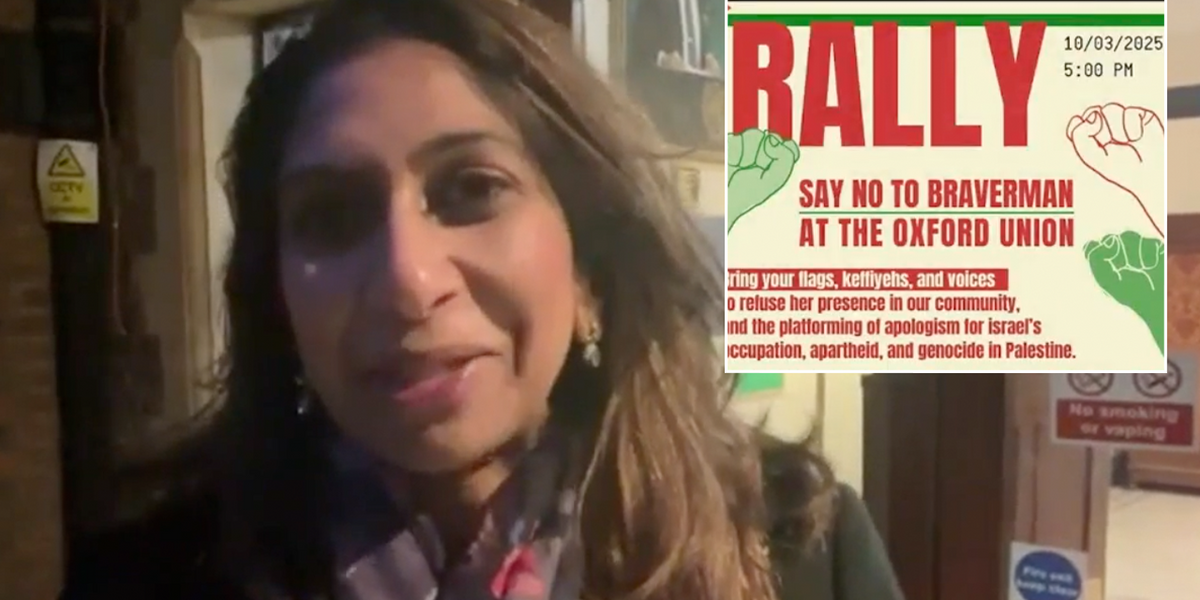 NextImg:Braverman in free speech victory as bid to silence Oxford Union speech FAILS: ‘They didn't win!’