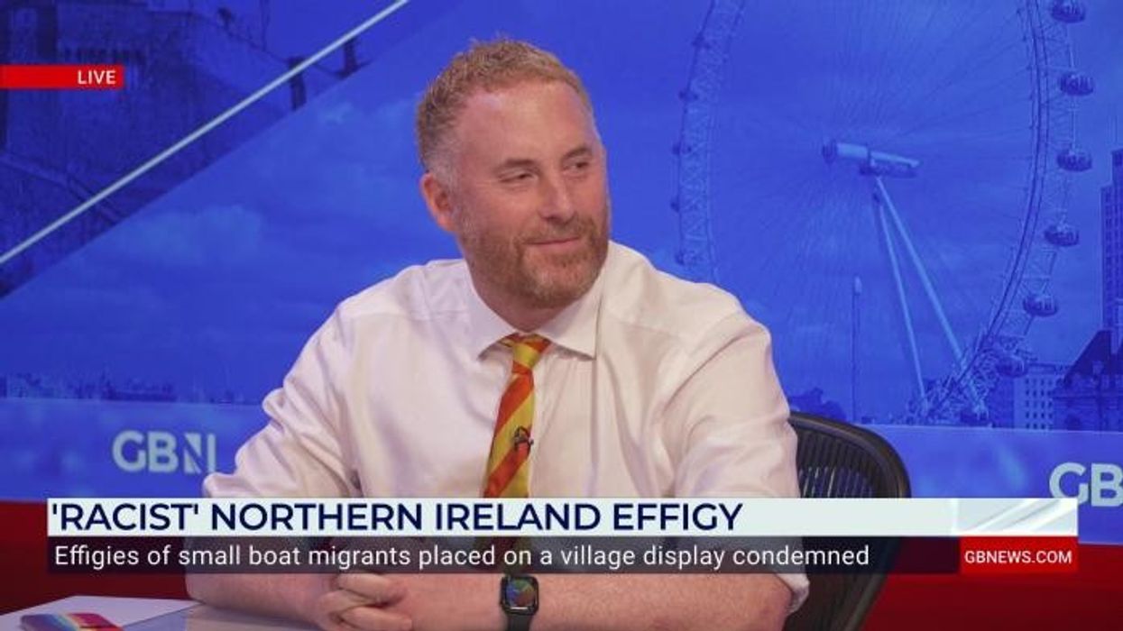 'People feel abandoned!' GB News row EXPLODES over 'sick' Northern Ireland migrant effigy protest - 'All they want is to be heard'