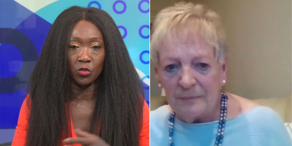 NextImg:‘They were going to handcuff me!' Pensioner holds back tears as she recalls hate crime arrest