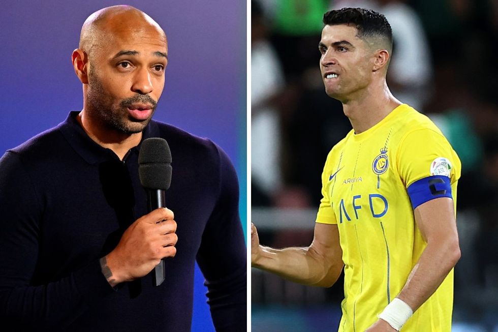 Thierry Henry Cristiano Ronaldo