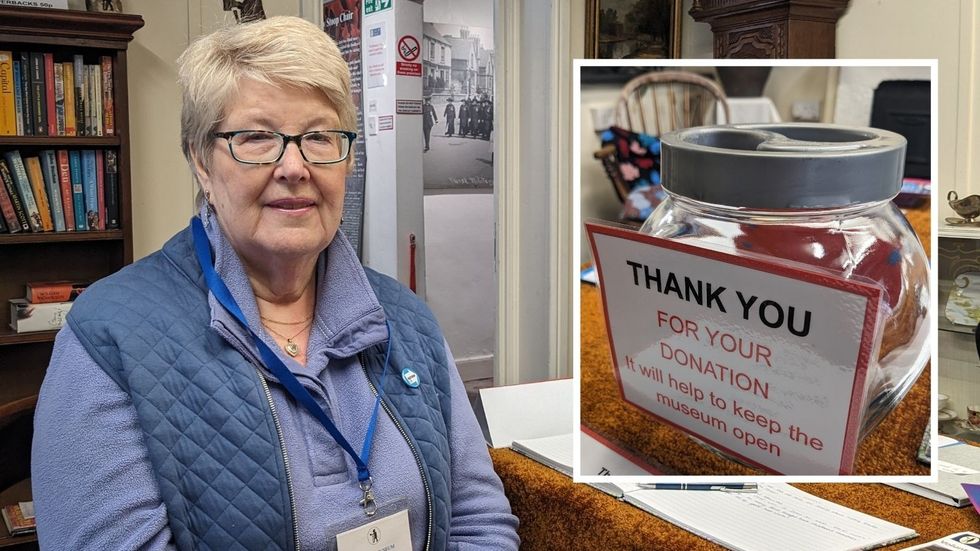 Thirsk Museum treasurer Lyn Taylor in pictures
