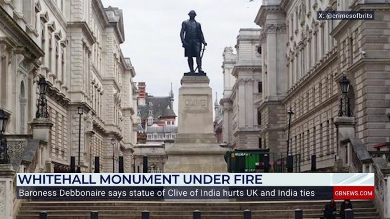 ‘This is a WAR on our history!’ Top historian erupts over call to remove London statue because it ‘hurts ties with India’