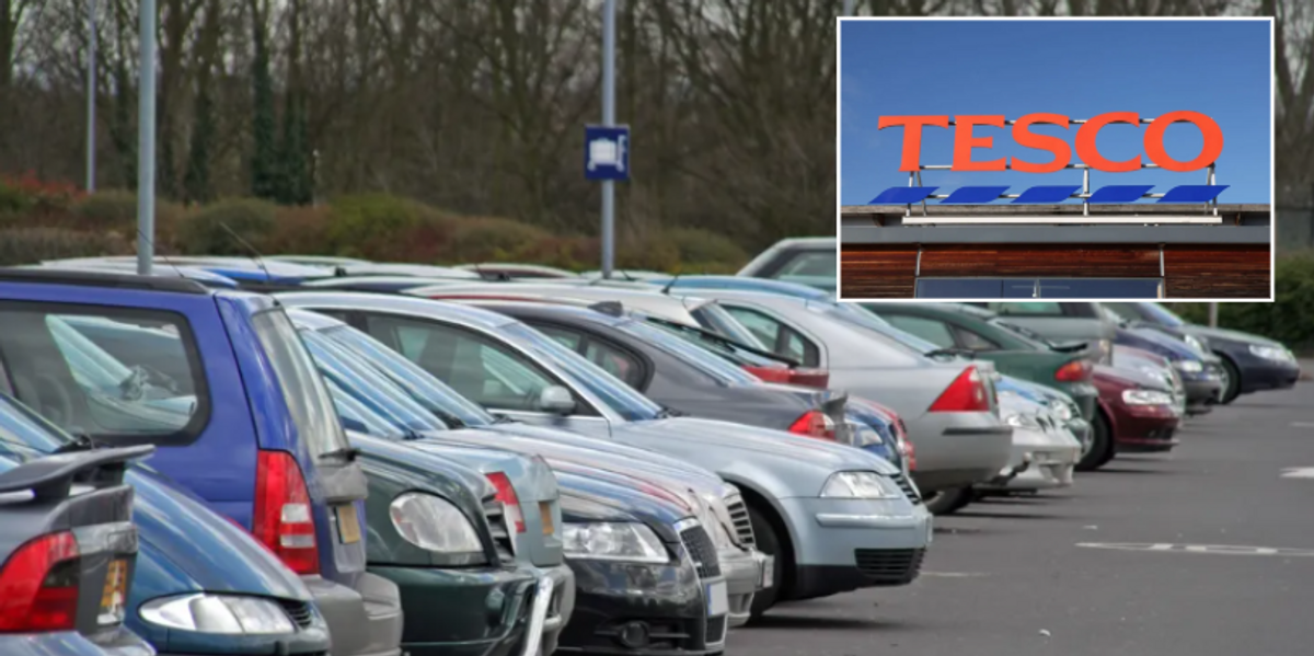 NextImg:Tesco car park row as mum fined £70 for exceeding parking limit while shopping with her son