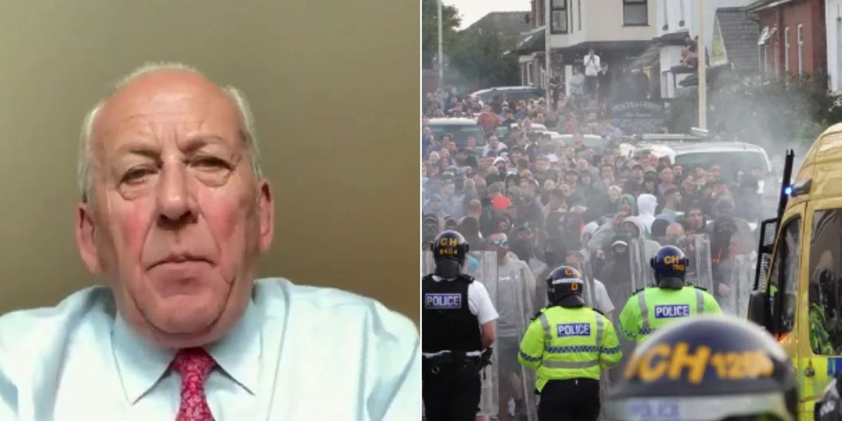 NextImg:'This is just LAZY labelling!' Former detective FURIOUS as football fans 'lumped in' with rioters