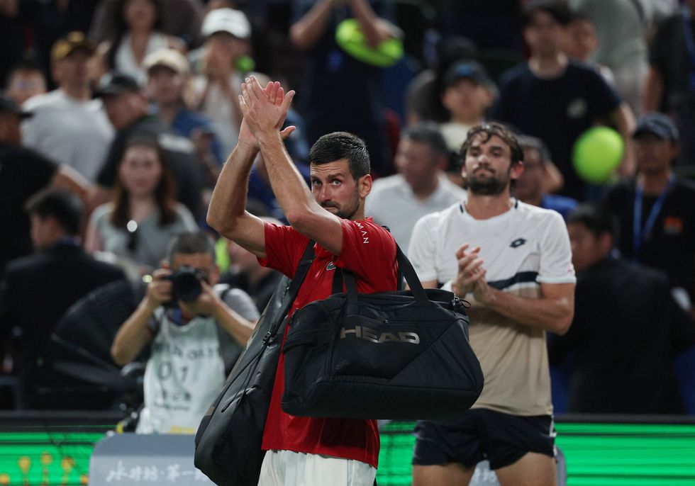 This is not the first time that artwork featuring Novak Djokovic has been targeted