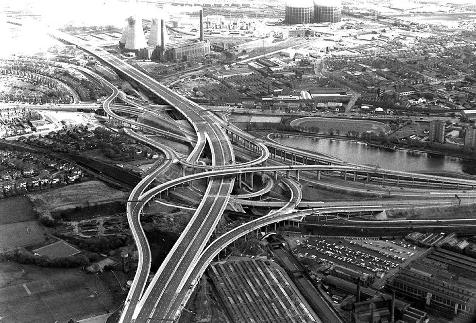 This picture is embargoed until 00:01 - 23 May 2022 File photo dated 23/05/72 of Spaghetti Junction in Birmingham. Fans of Birmingham's Spaghetti Junction are being offered the chance to snap up a limited edition tin of pasta created to celebrate its 50th anniversary. Highways England has welcomed Heinz's decision to produce 500 Spaghetti Junction cans, being sold online from Monday, as a %22fitting tribute%22 to the infamous motorway interchange. Issue date: Monday May 23, 2022.