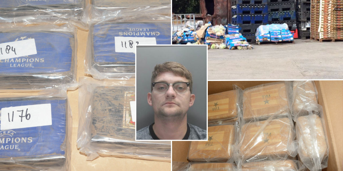 NextImg:Britain's largest EVER drugs investigation leads to 18 convictions as international crime group smuggled billions of pounds of narcotics