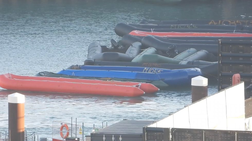 This week has seen a surge in arrivals after an improvement in the poor weather which had prevented crossings for more than a fortnight