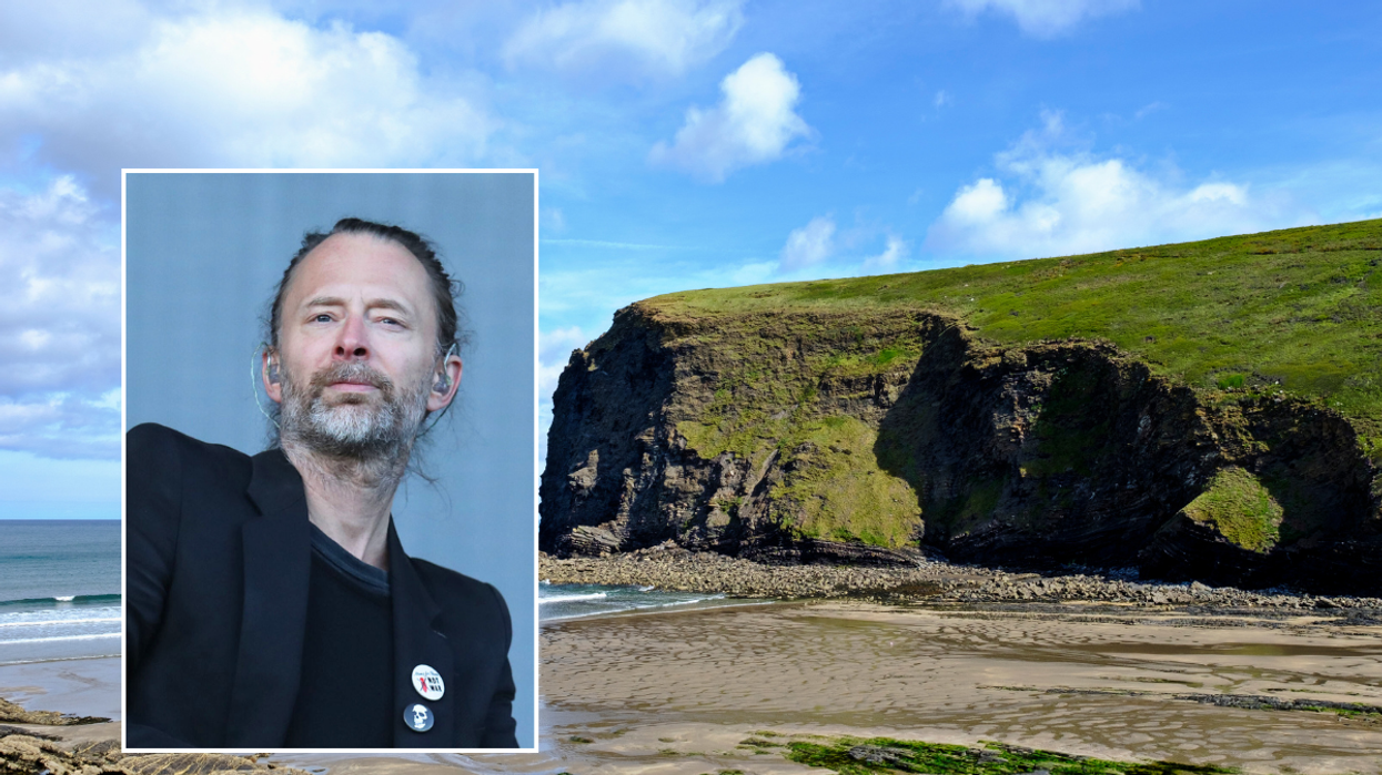 Thom Yorke / mountains at Crackington Haven