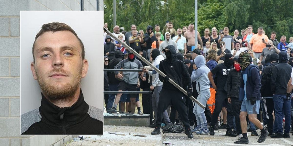 NextImg:Arsonist jailed for nine years in strictest prison sentence yet for migrant riots