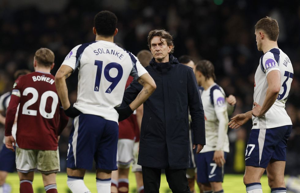 Thomas Frank and Tottenham are under serious pressure