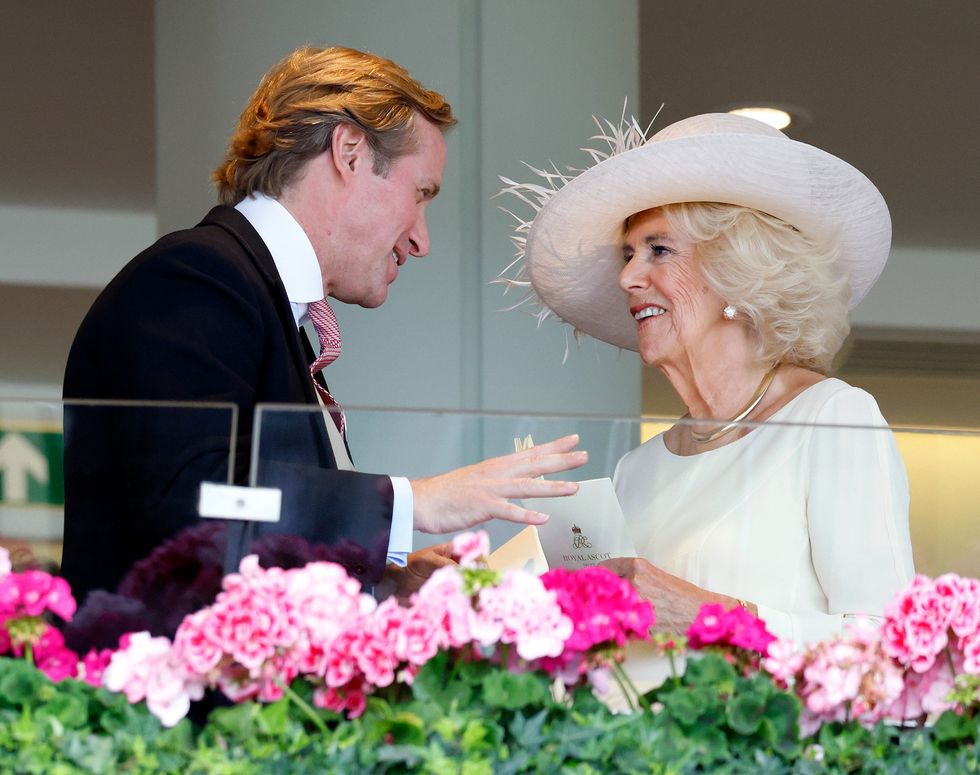 Thomas Kingston and Queen Camilla