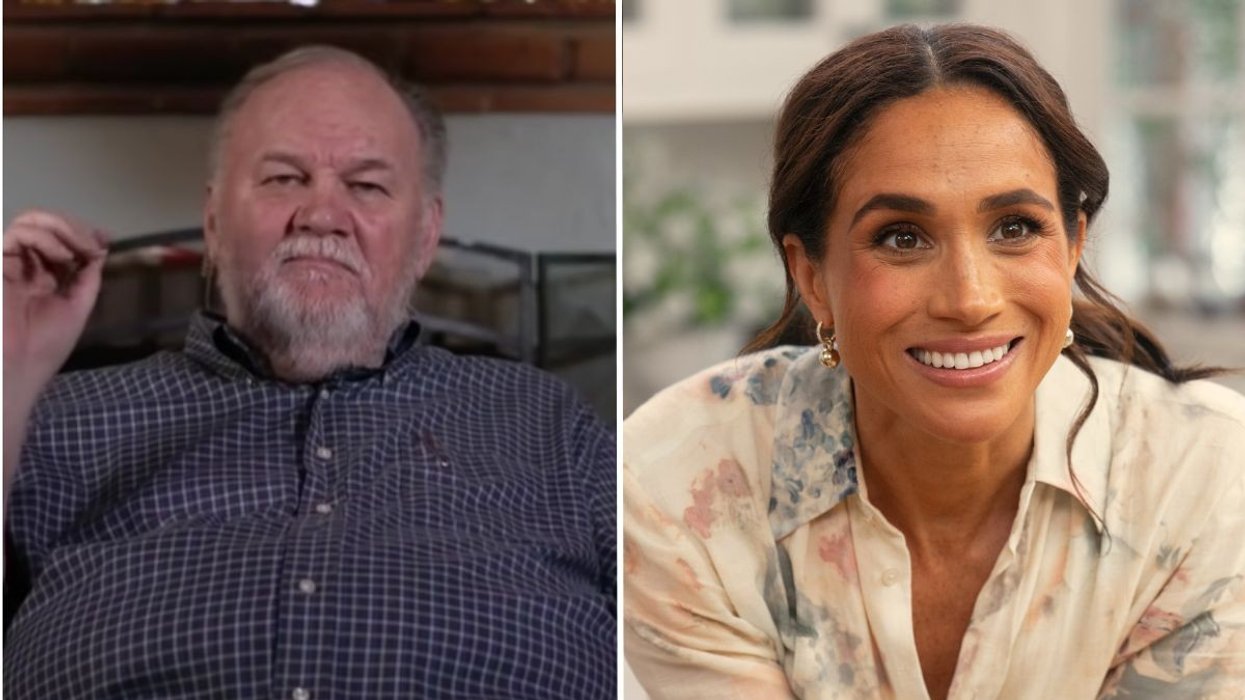 Thomas Markle and Meghan Markle