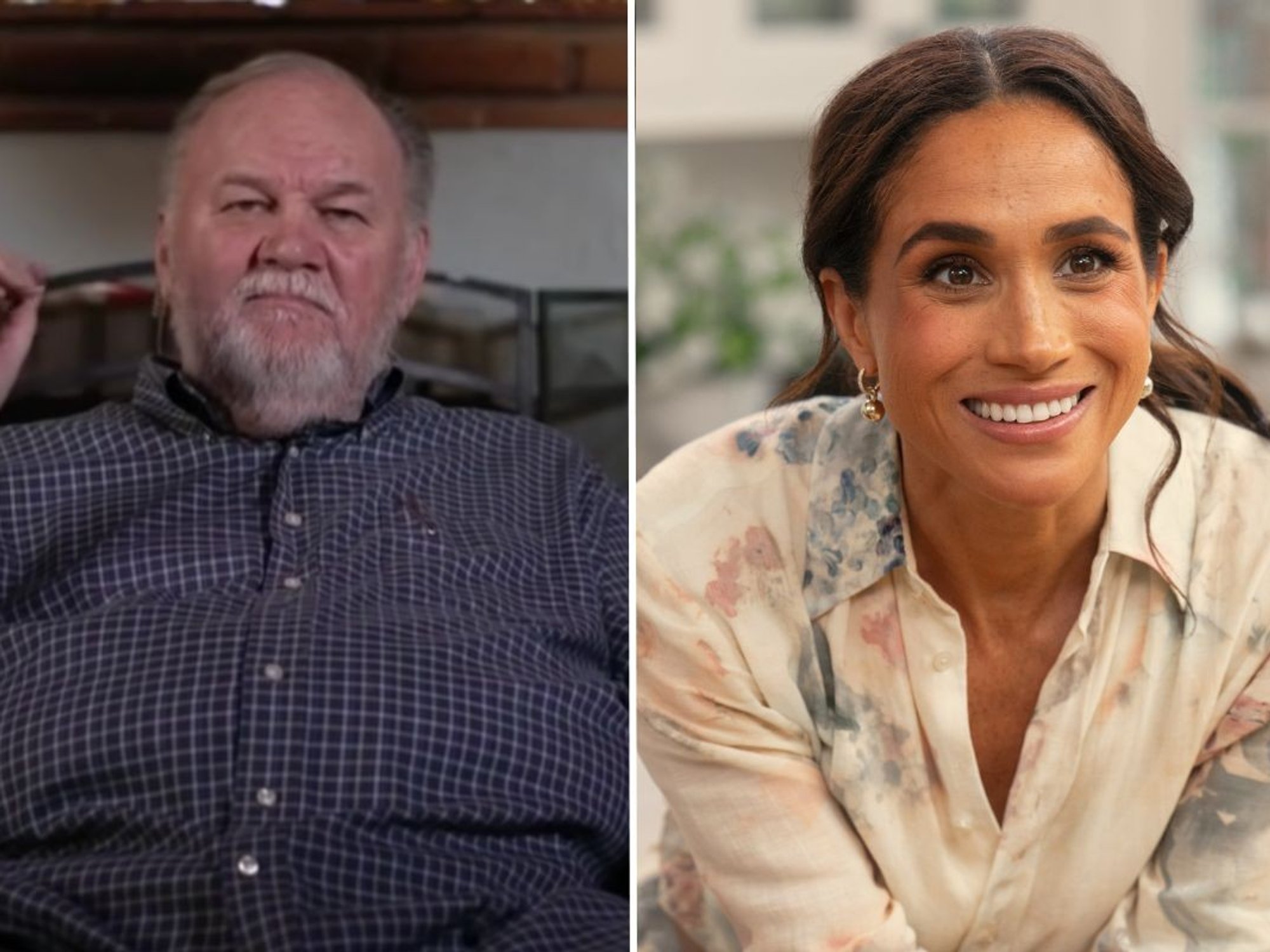 Thomas Markle and Meghan Markle