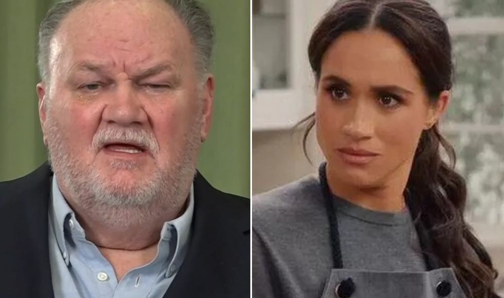 Thomas Markle and Meghan Markle