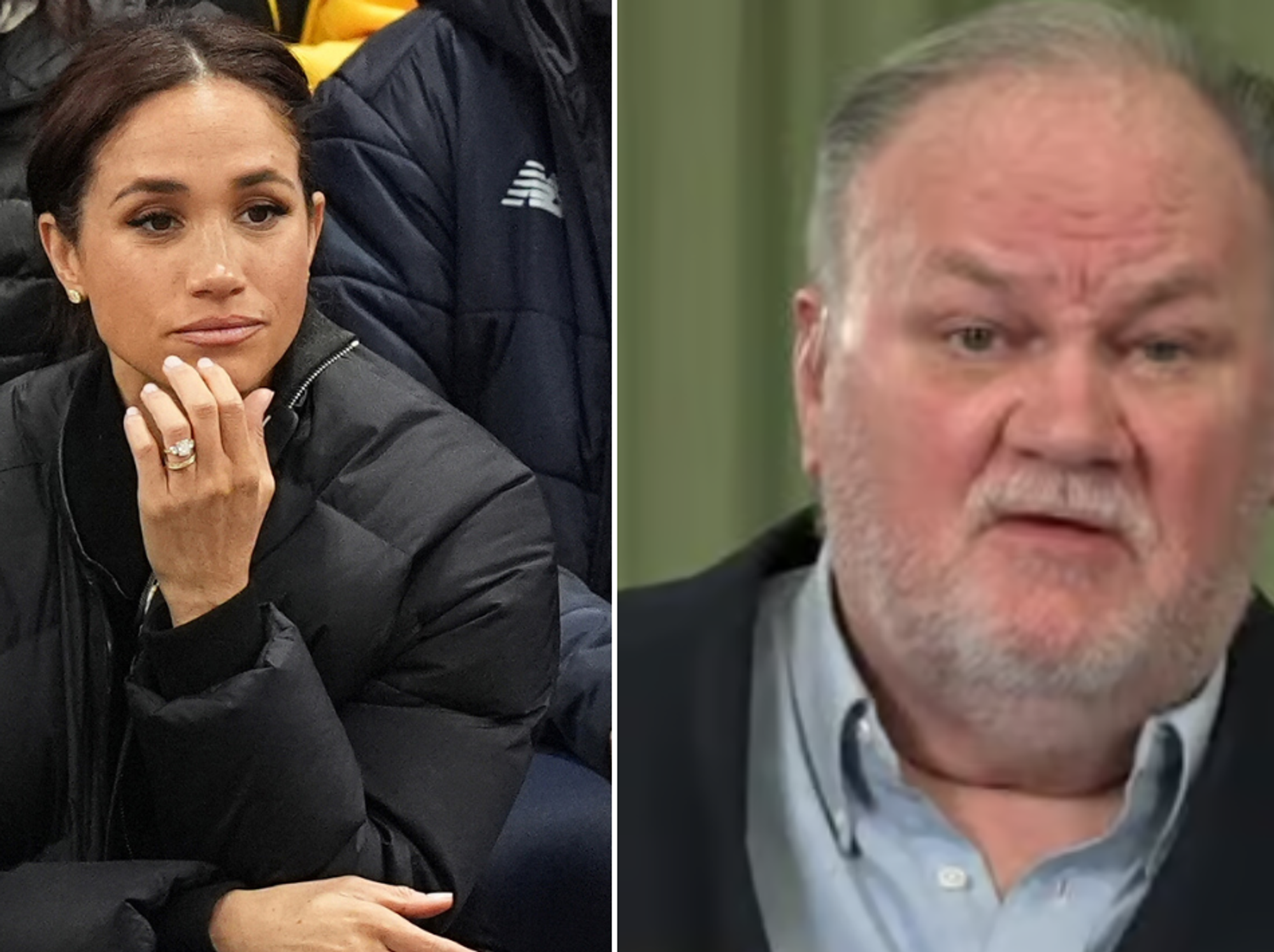 Thomas Markle and Meghan Markle