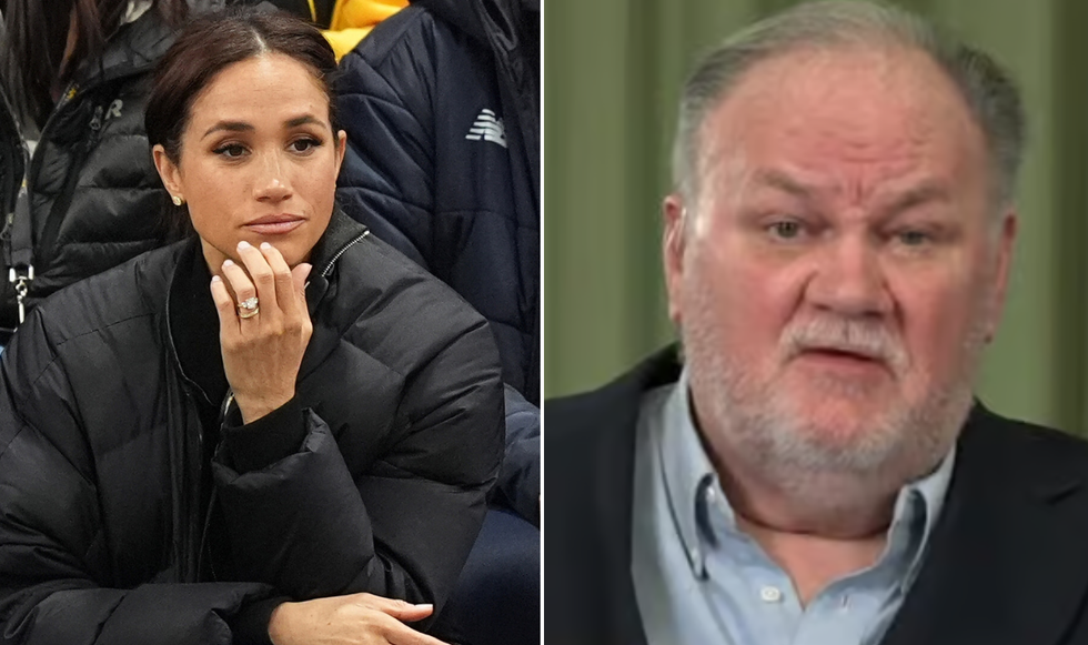 Thomas Markle and Meghan Markle