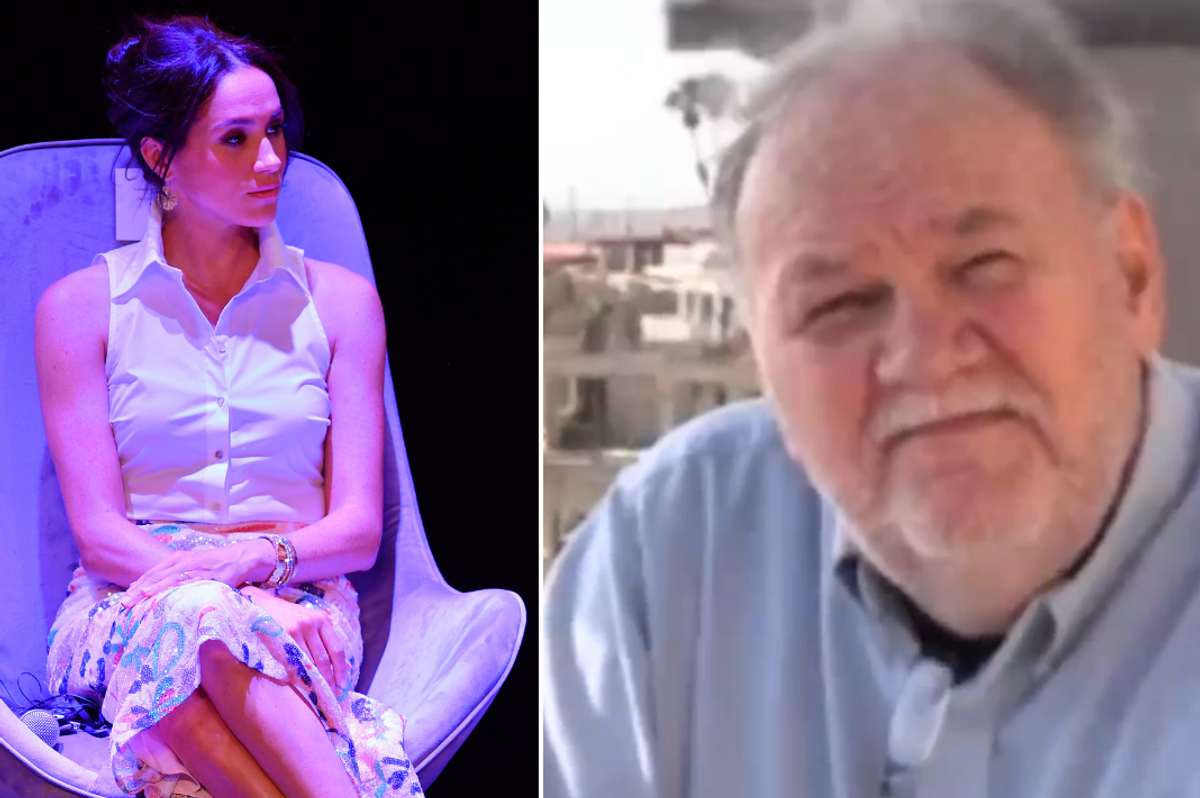 Thomas Markle and Meghan Markle