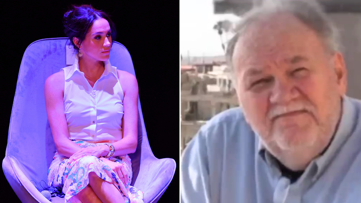 Thomas Markle and Meghan Markle