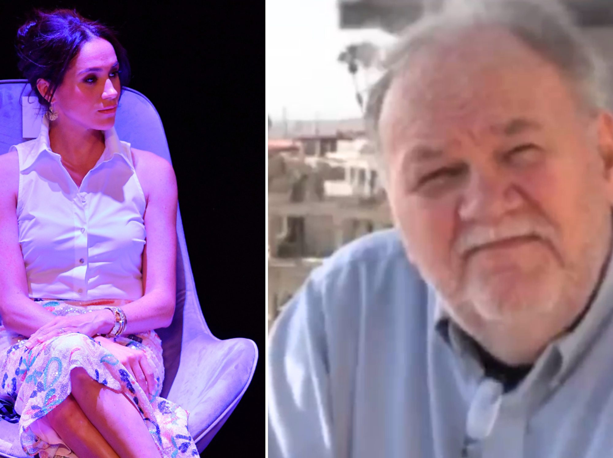 Thomas Markle and Meghan Markle